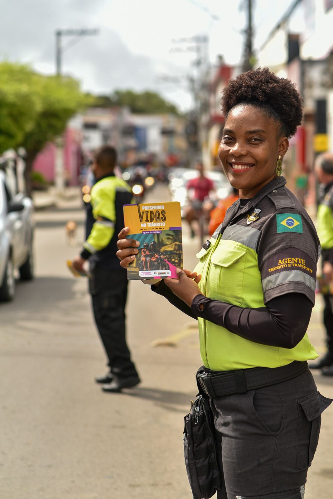 Prefeitura de Cruz realiza ações do Maio Amarelo com foco na segurança no trânsito